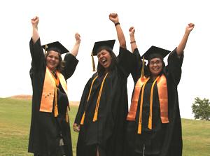 Three Butte College Graduates